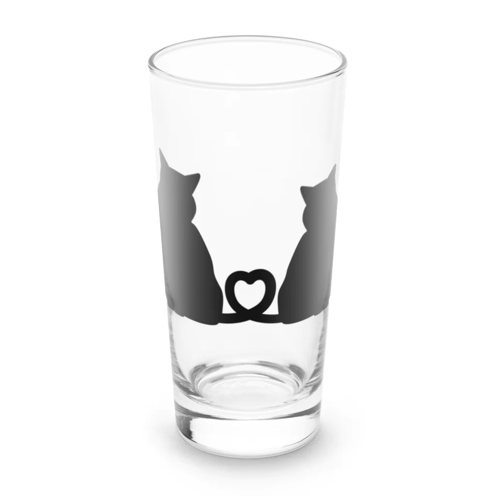 Drecome_Designの恋猫 Long Sized Water Glass :front