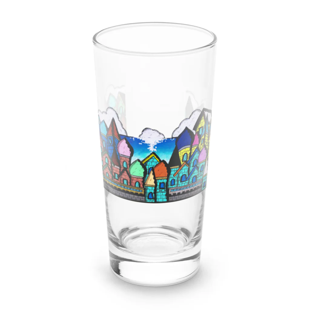 MoriArt の発展的 Long Sized Water Glass :front