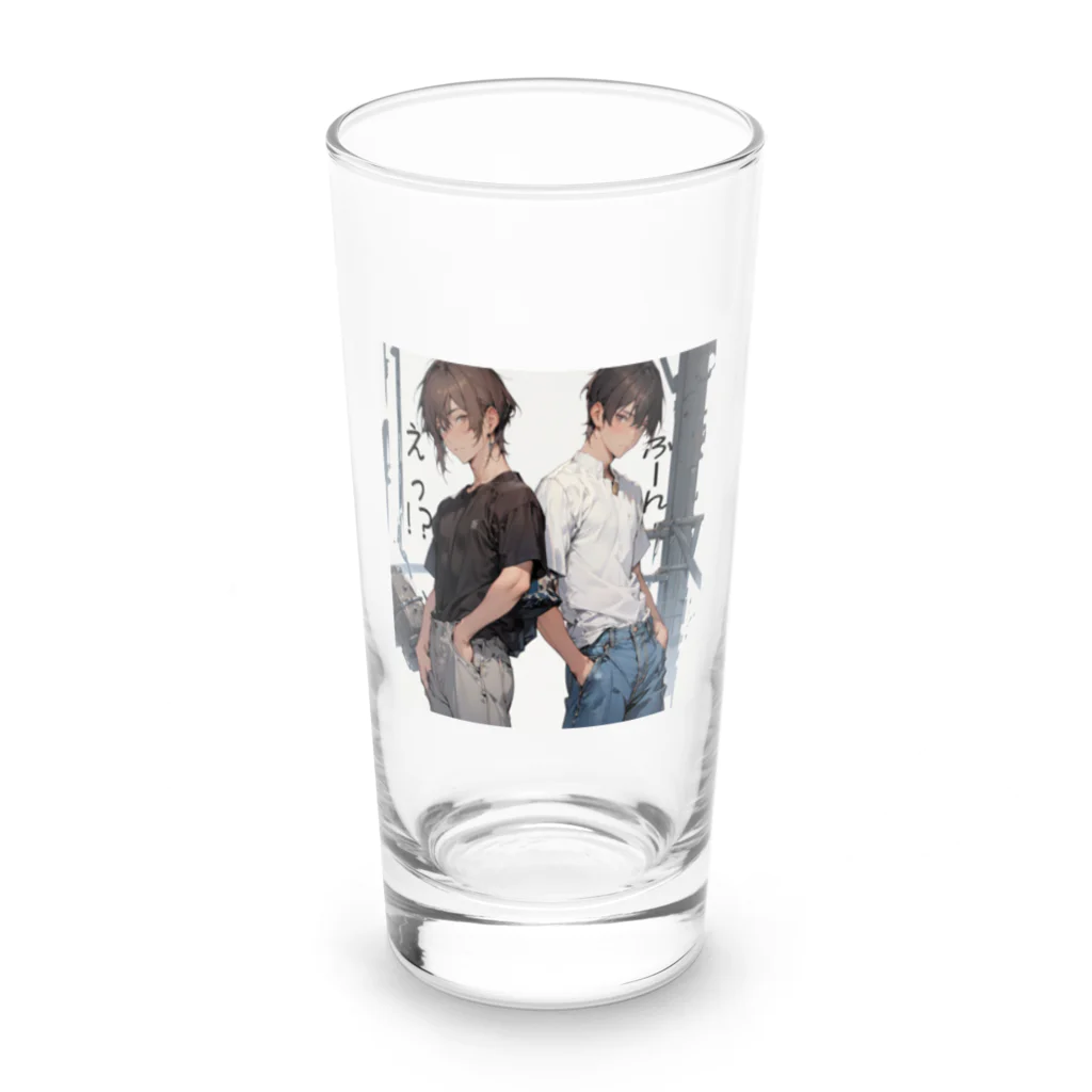 Cyber XXXの美少年物語２ Long Sized Water Glass :front