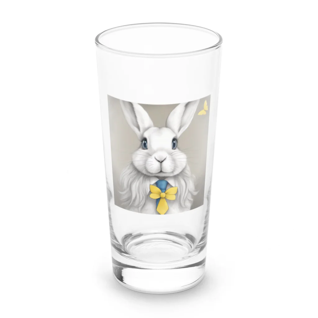 kawachi-sanのラビちゃん Long Sized Water Glass :front