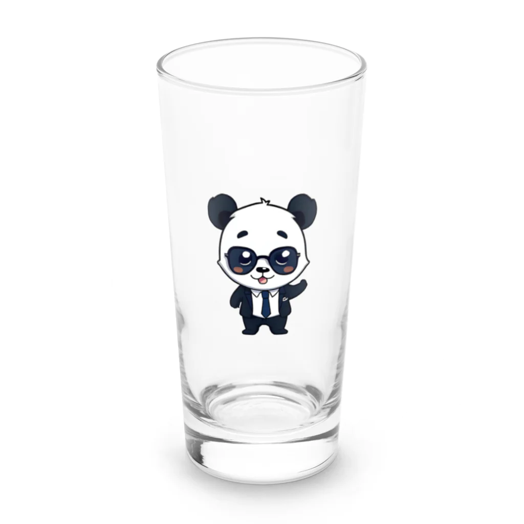 安田亜村 バックヤードの安田亜村パンダスキン Long Sized Water Glass :front