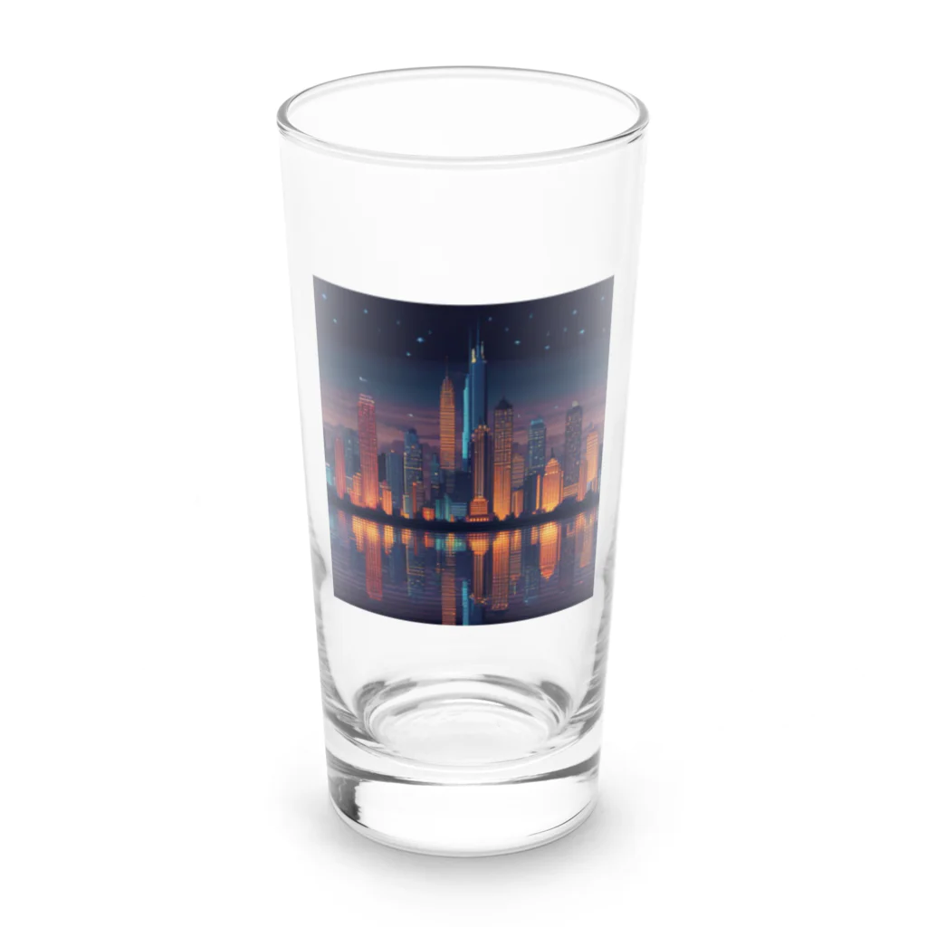 pinopiyo08の夜景 Long Sized Water Glass :front