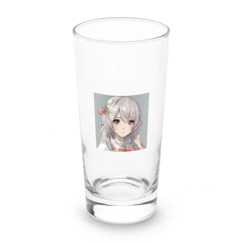 ゆうたんショップの可愛いAIキャラ2 Long Sized Water Glass :front