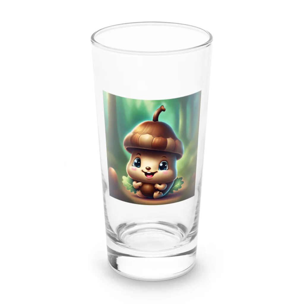 dmwpのどんクリ Long Sized Water Glass :front