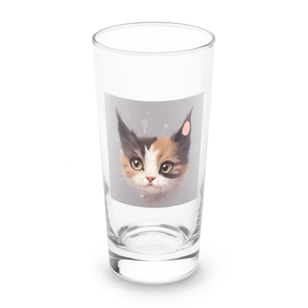 sakura0506の猫のマロンくん Long Sized Water Glass :front