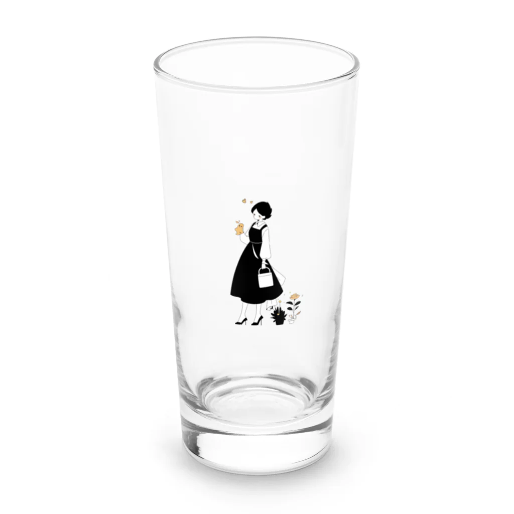 ヒナちゃんのヒナちゃんの日常 Long Sized Water Glass :front