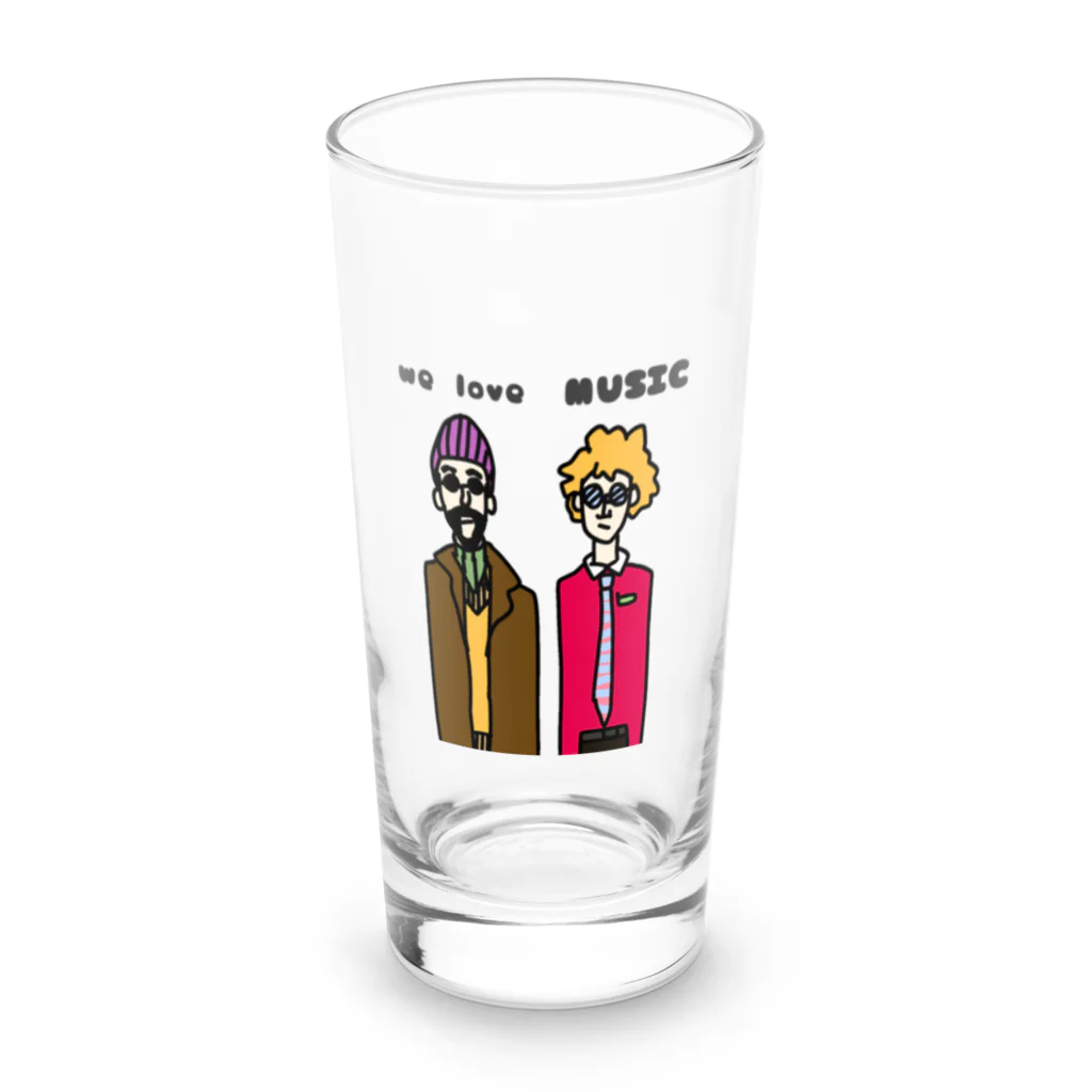 Number.14の期待を裏切らない風防の２人 Long Sized Water Glass :front