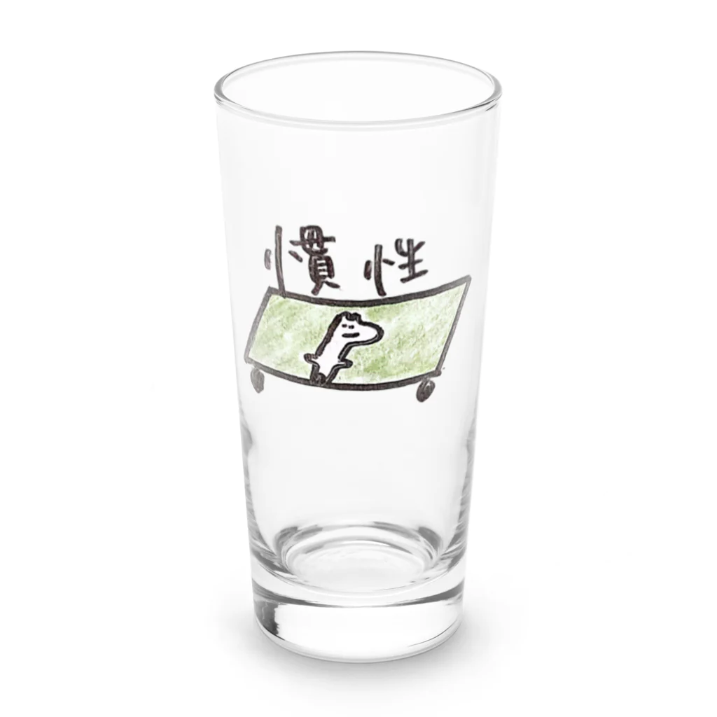 りさみょんのりさのあの子　慣性 Long Sized Water Glass :front