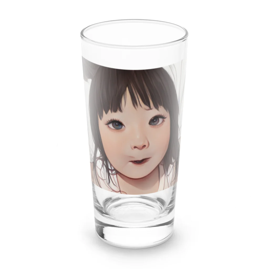 あずさの変顔？ Long Sized Water Glass :front