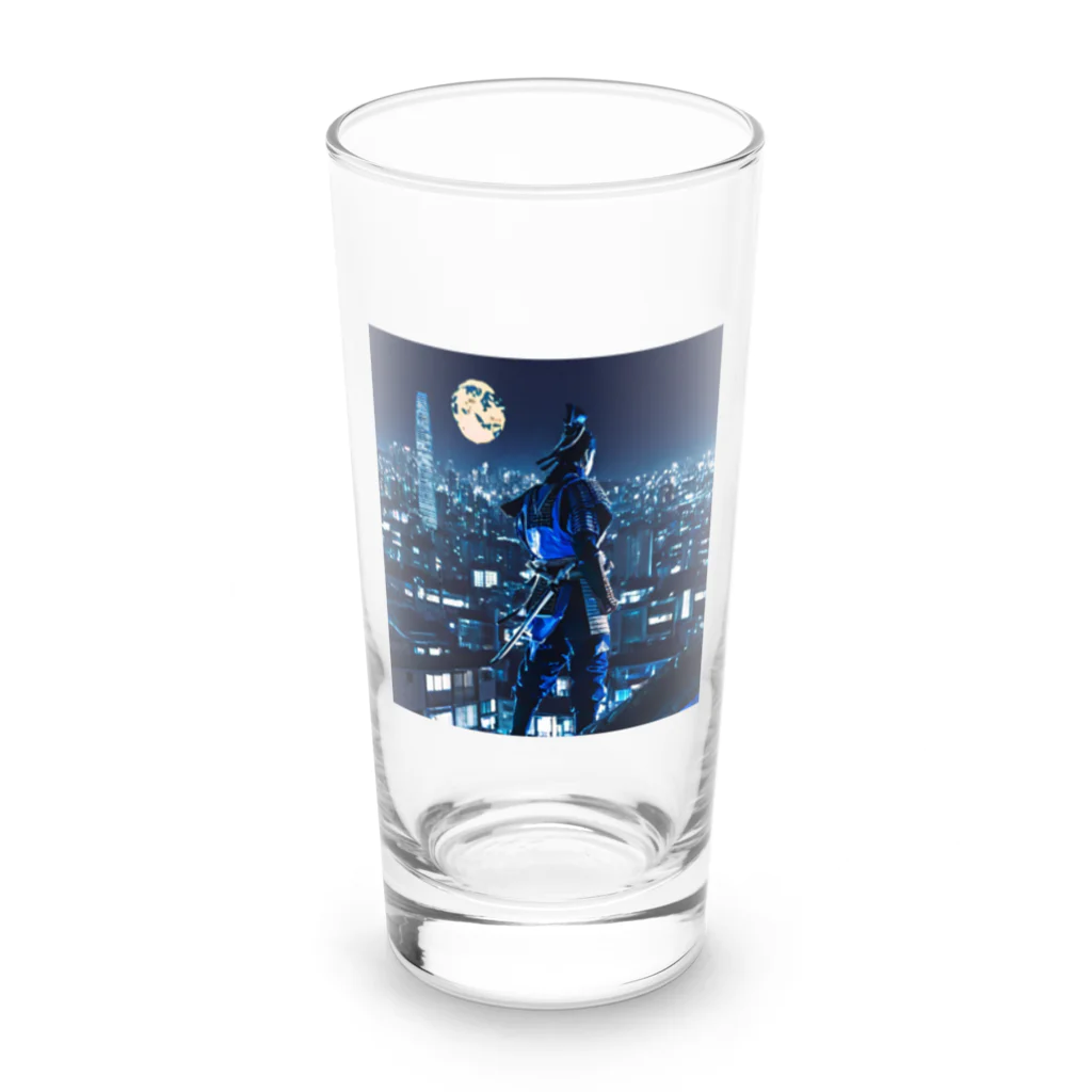 桜ですの月夜侍 Long Sized Water Glass :front