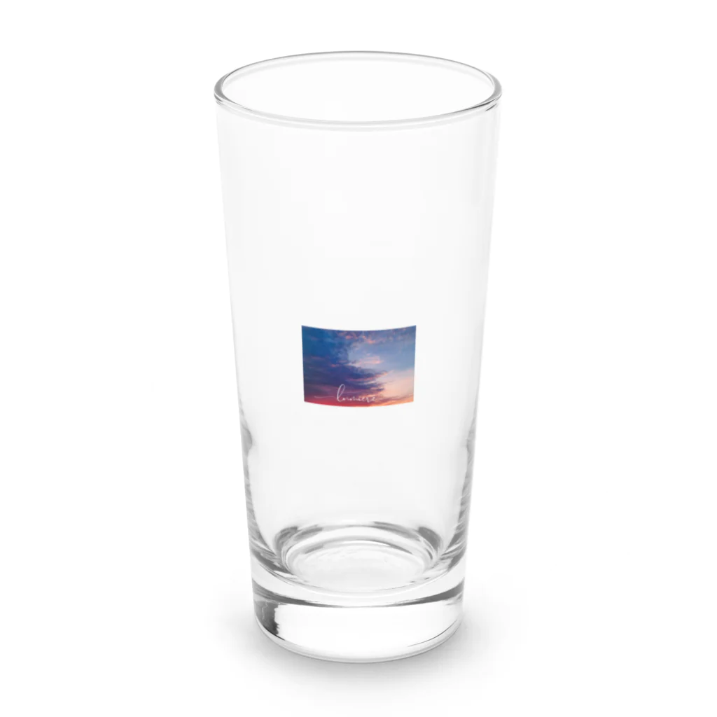 Chado Fashionの幻想的な空に心躍る Long Sized Water Glass :front