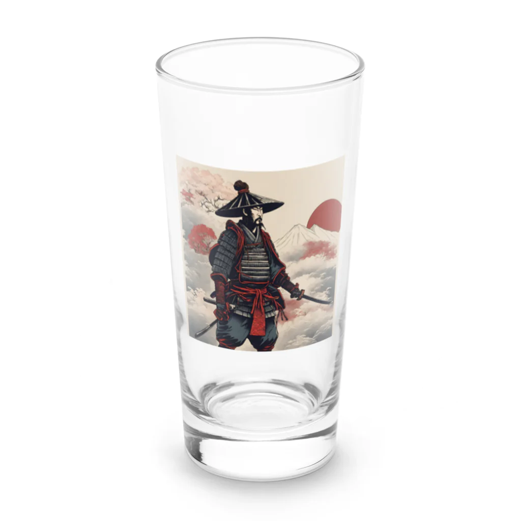 mofu mofu309のジャパニーズサムライ Long Sized Water Glass :front