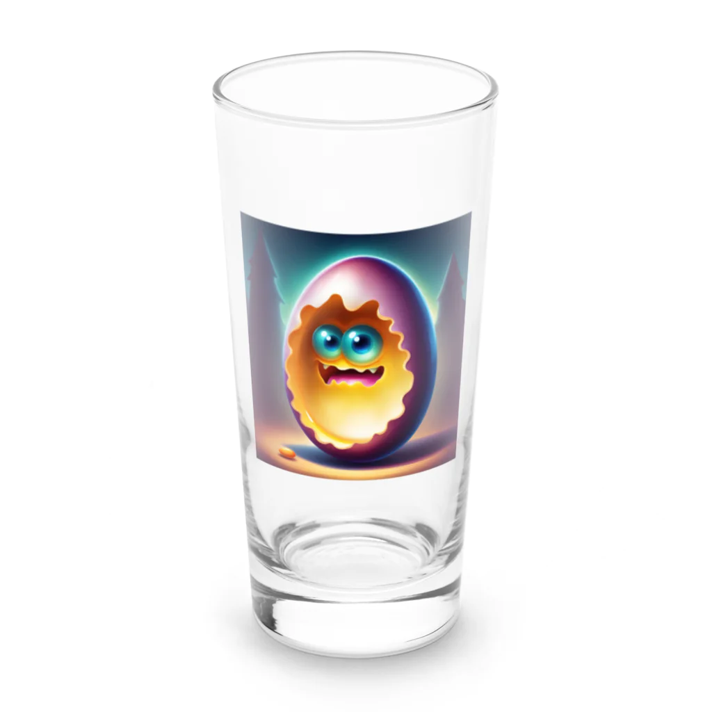 Andyモリの生卵モンスター Long Sized Water Glass :front