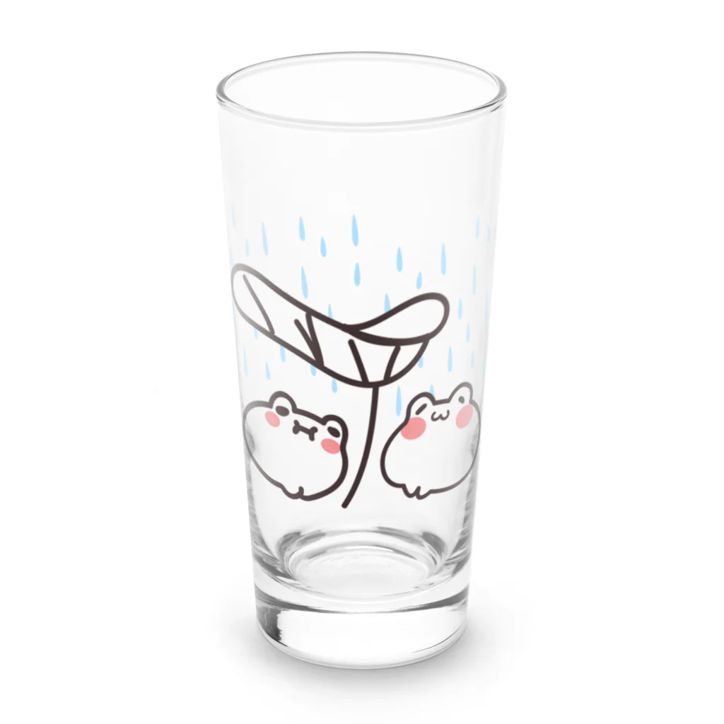 きら星の雨が･･･好き♡ Long Sized Water Glass :front