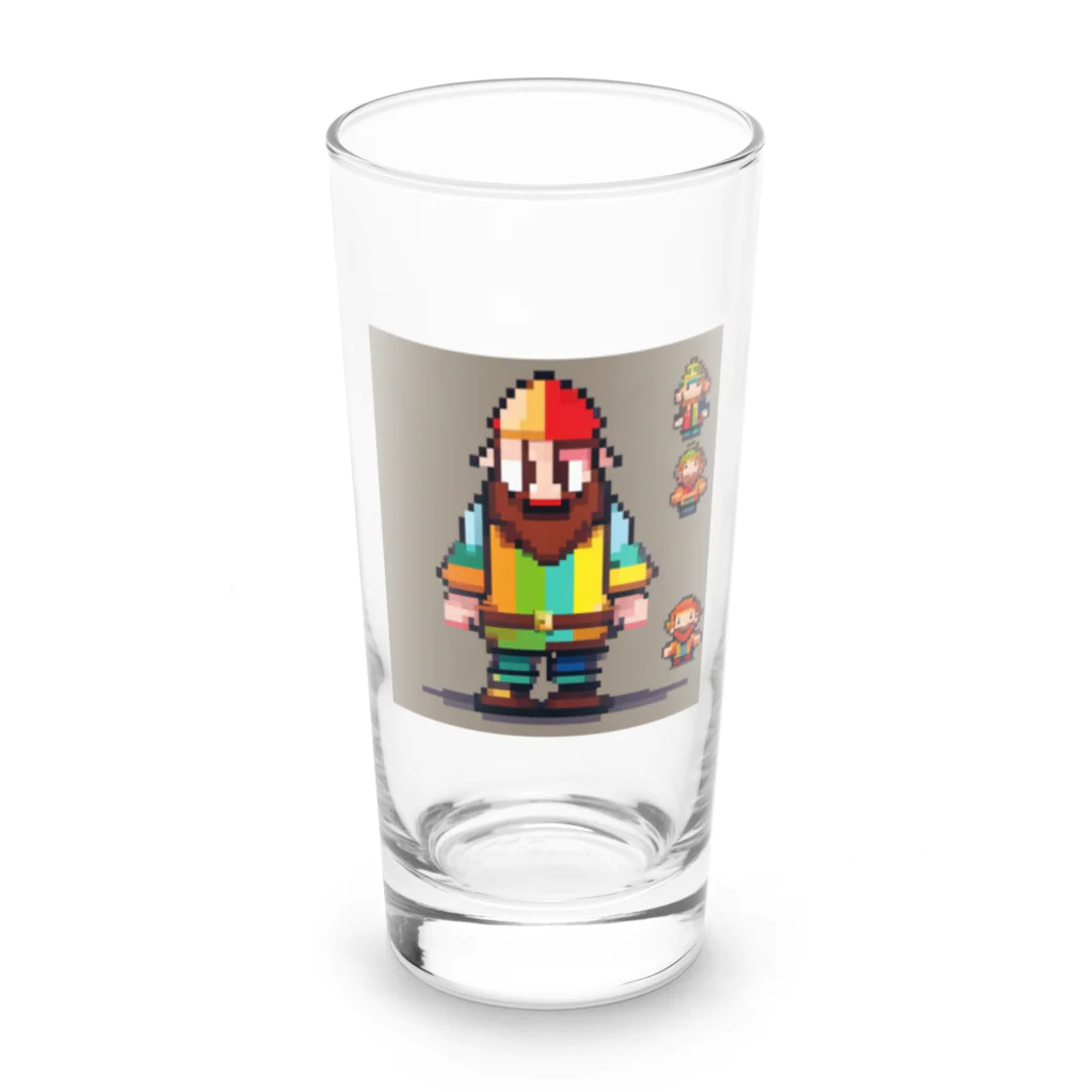 ポジパレード 🎉のドワーフディグ ⛏️ Long Sized Water Glass :front