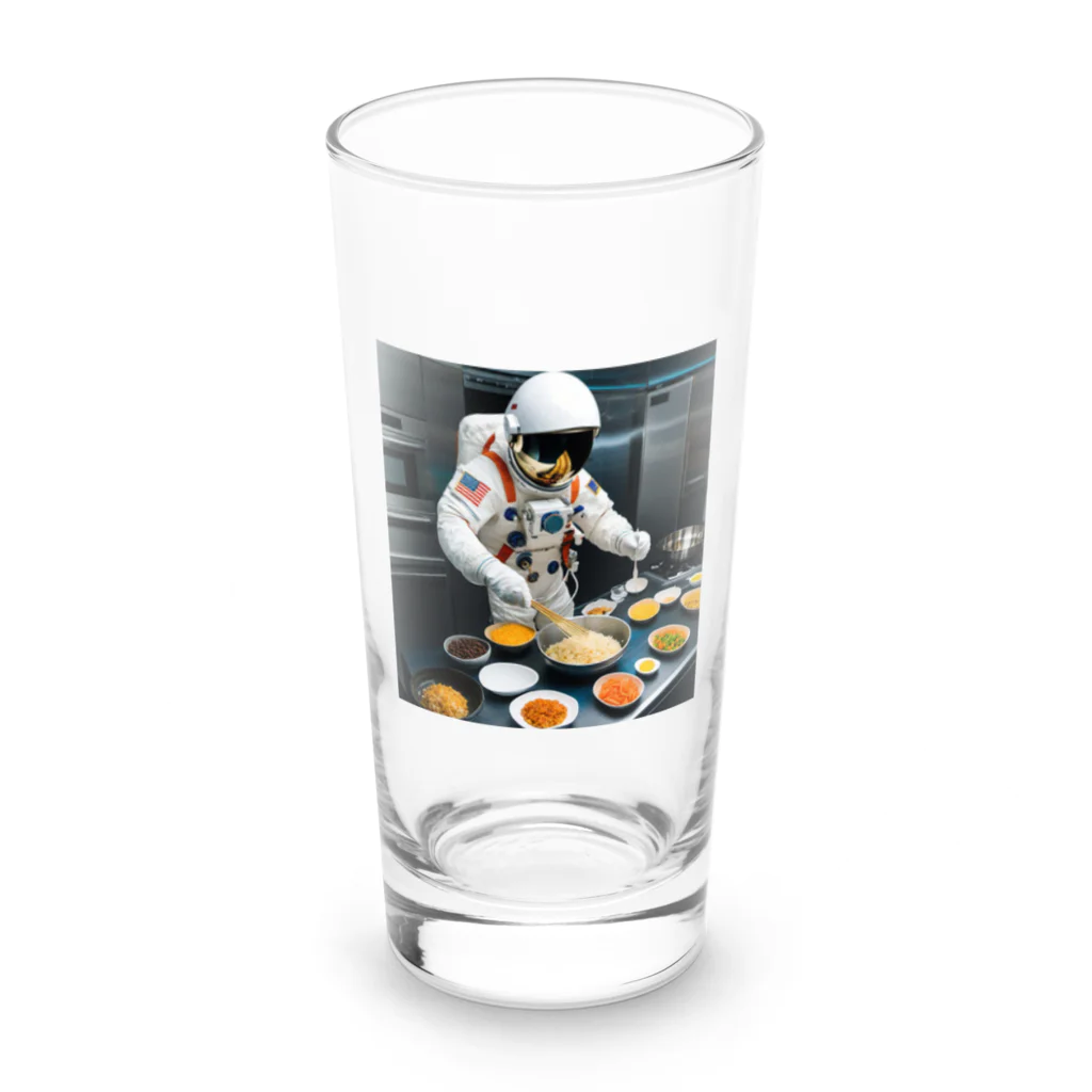 宇宙開発デザイン科のスペースクッキング炒飯編 Long Sized Water Glass :front