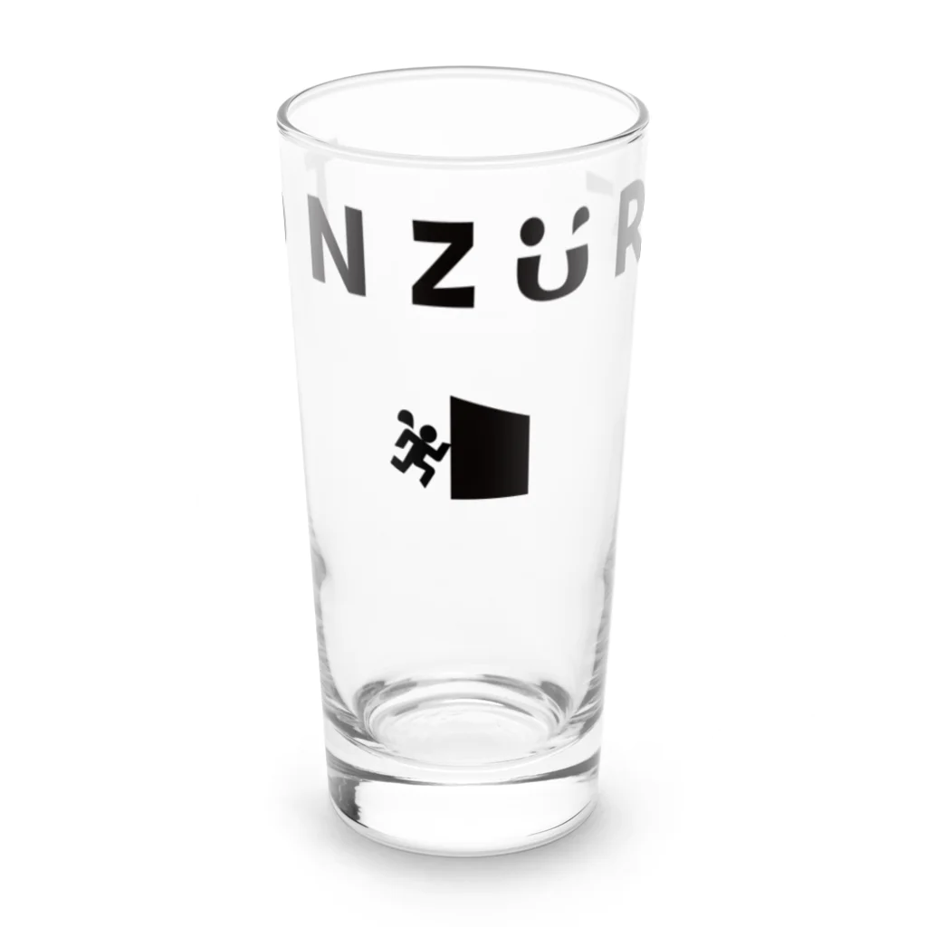 TONZURA-のトンズラーグッズ Long Sized Water Glass :front