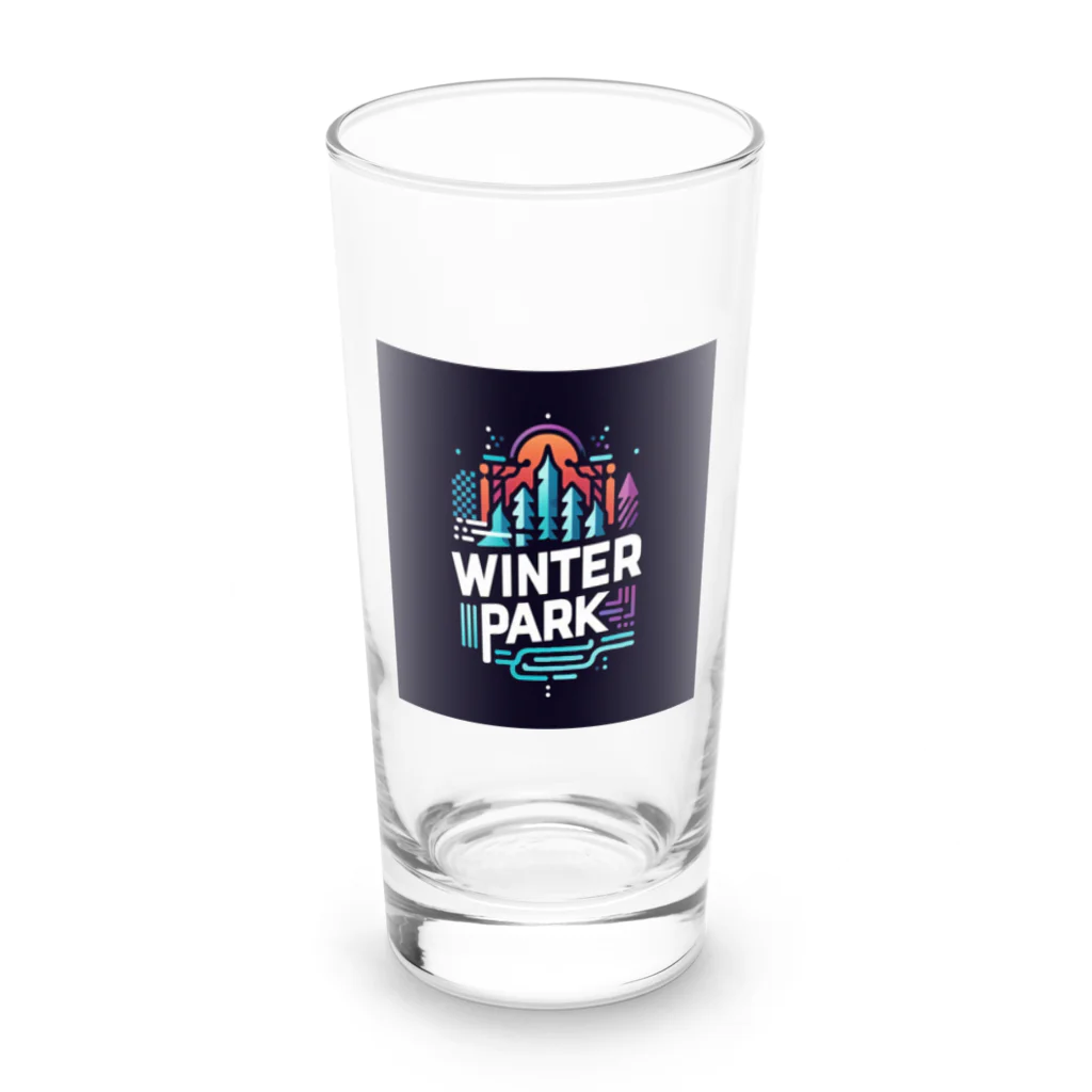 Lock-onの【WINTER PARK】VOL.01 Long Sized Water Glass :front