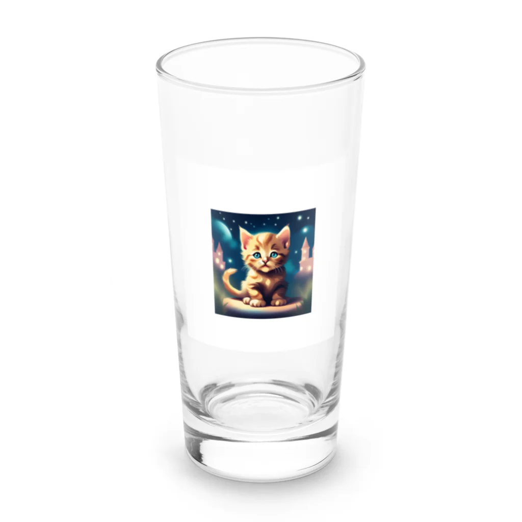 hiropon0712の可愛い子猫 Long Sized Water Glass :front