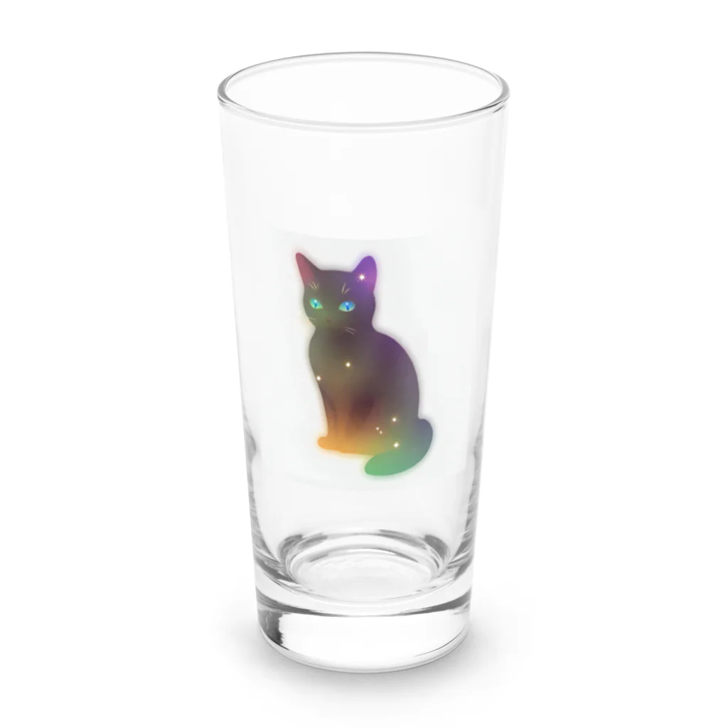 ageha(アゲハ)のくろねこ Long Sized Water Glass :front