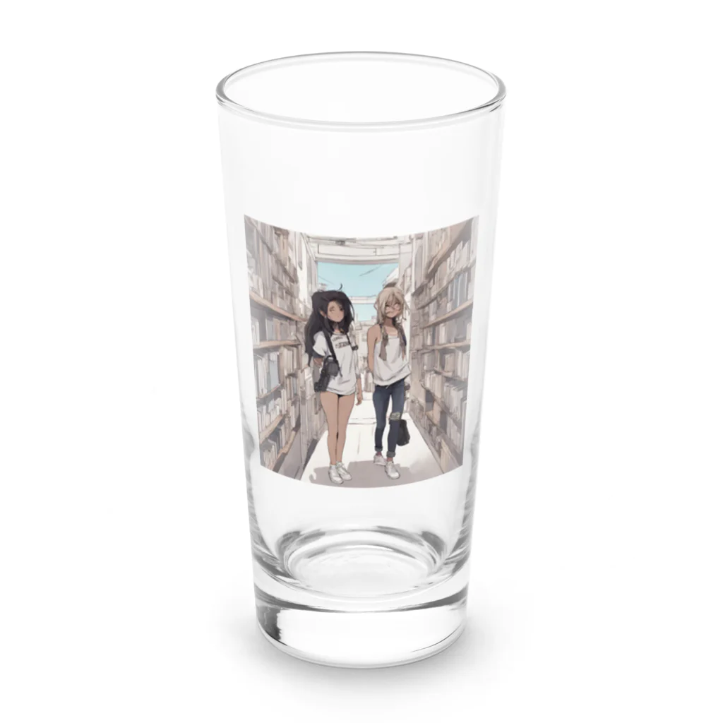 mofu mofu309の見ててマジ合格するから Long Sized Water Glass :front