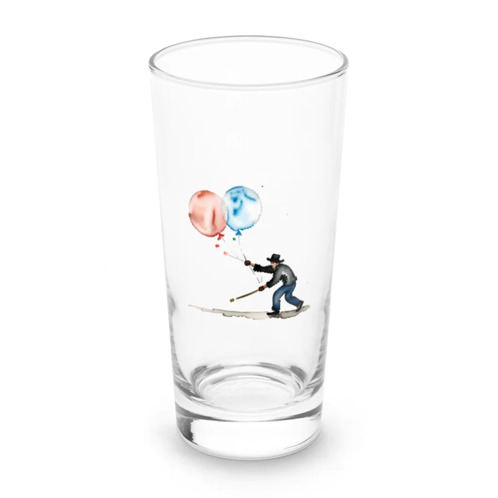 ようこそ　taitaitaro shop へのバルーン職人 Long Sized Water Glass :front