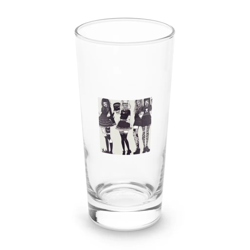 rarara-404のキモ＆キュート Long Sized Water Glass :front