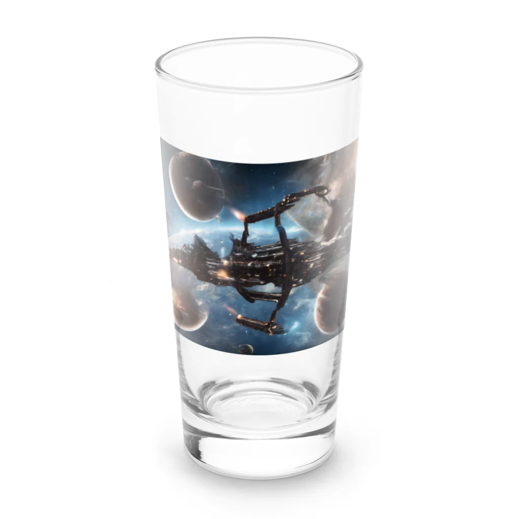 Satoshi27のスペース空間 Long Sized Water Glass :front