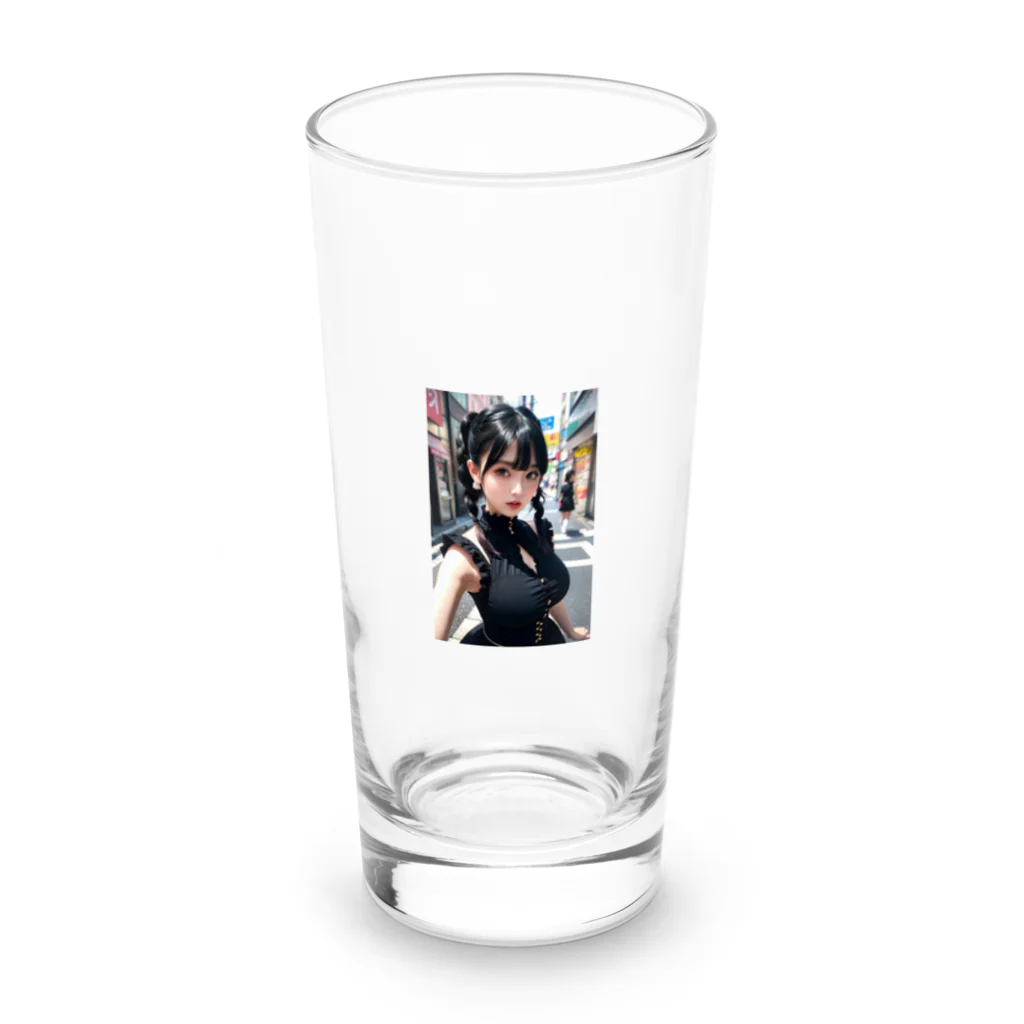 hide-web-shopのコスプレ美女 Long Sized Water Glass :front