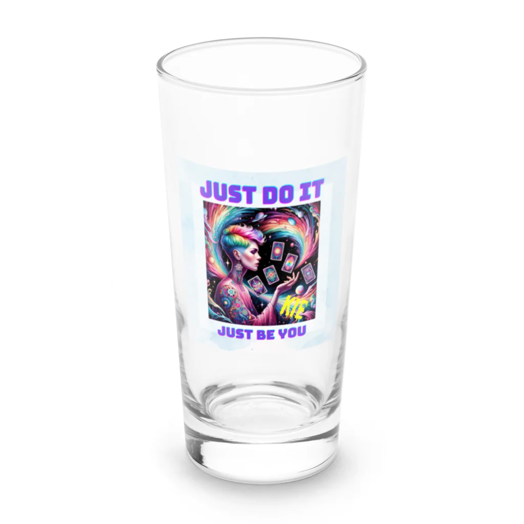 KIZUKI のJUST DO IT Long Sized Water Glass :front