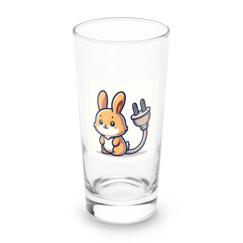 ちゃーじんぐべいびーのリス風べいびー Long Sized Water Glass :front