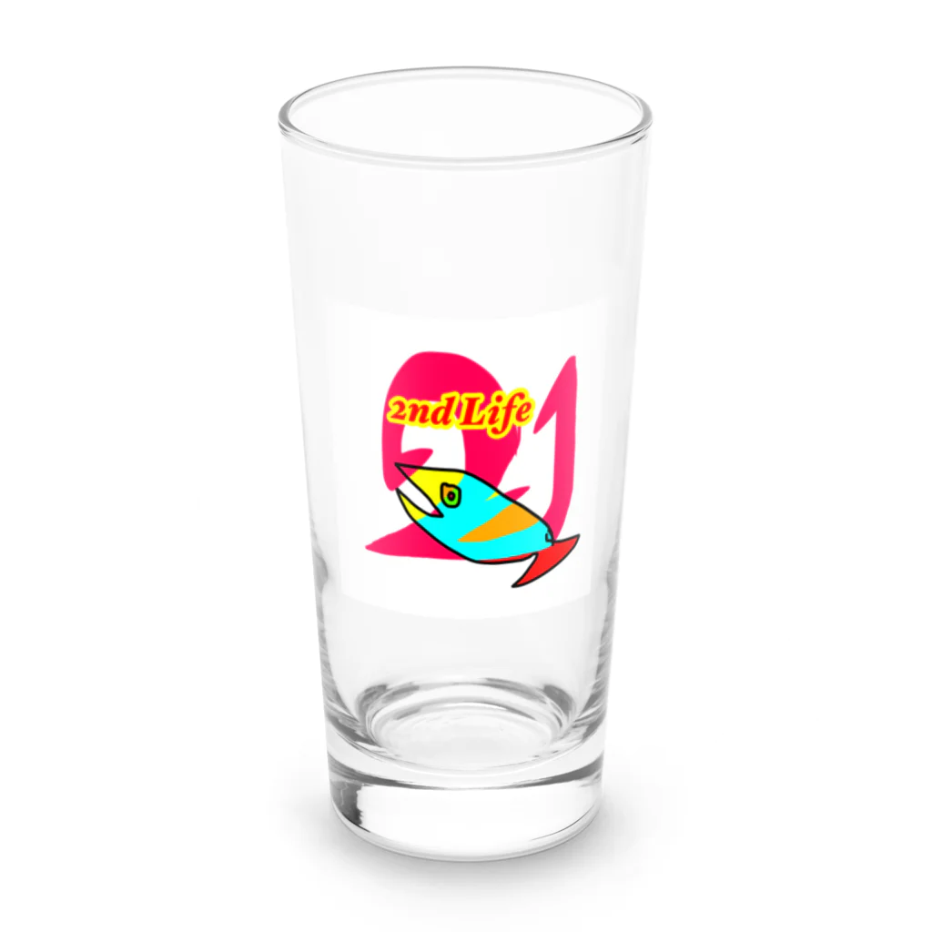 okitahiromuの2ndライフフィッシュ Long Sized Water Glass :front