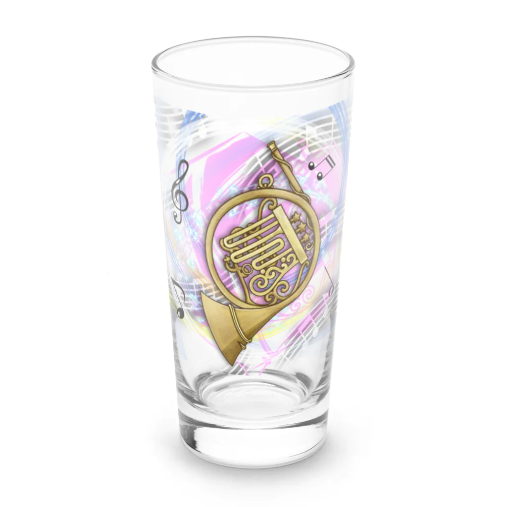 月夜のタツノオトシゴのautumn notes Long Sized Water Glass :front