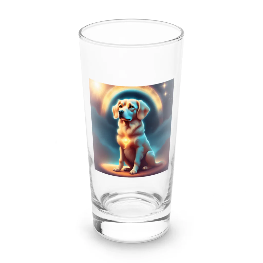 13261326の神々しい犬のグッズ Long Sized Water Glass :front