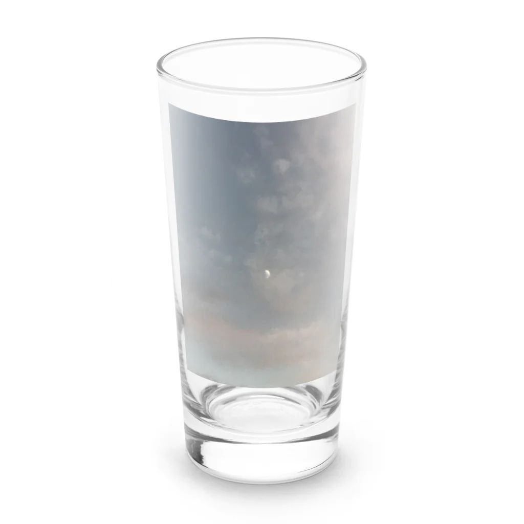 奈樹(なな)の夕焼け Long Sized Water Glass :front