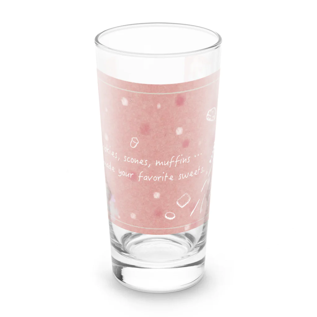 みーちゃんわーるどのハンドメイドスイーツ♡ Long Sized Water Glass :front