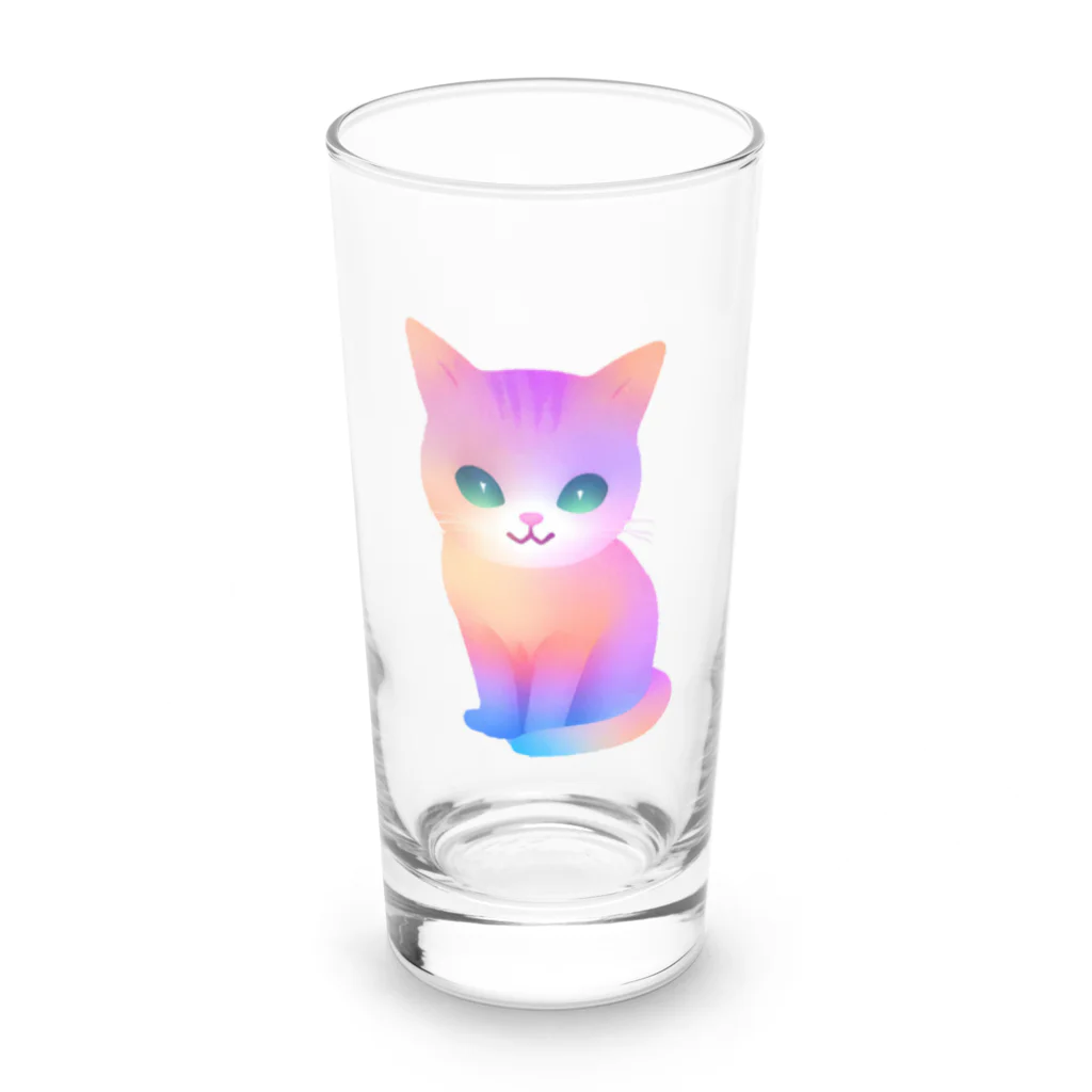 じゅんじゅんのパステル猫2 Long Sized Water Glass :front