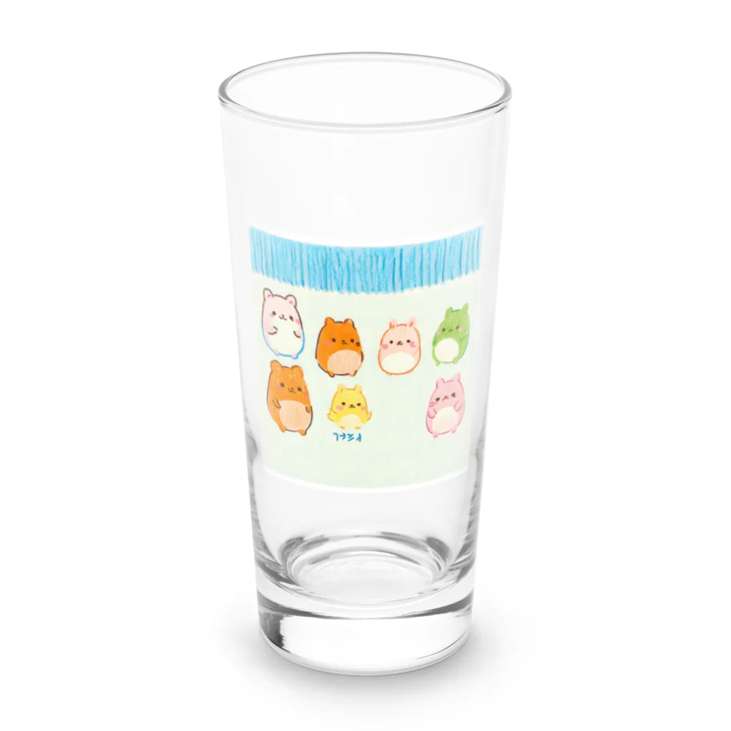 kilakilahikaruのずんぐりむっくり Long Sized Water Glass :front