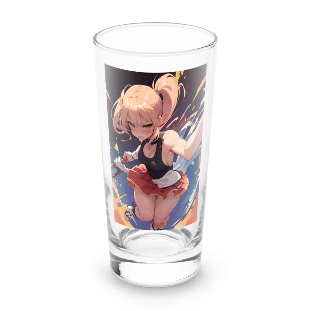 T-tyuruのテニス少女 Long Sized Water Glass :front