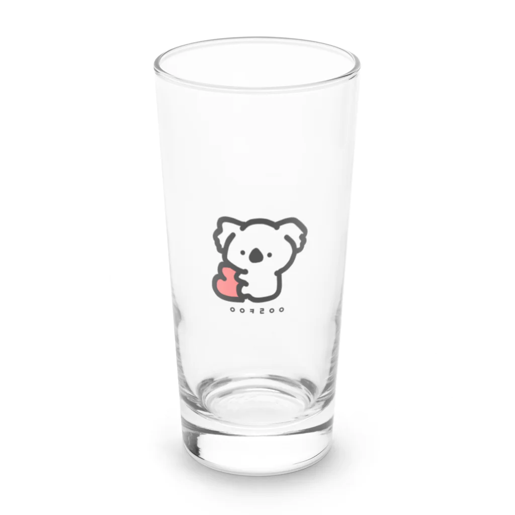 I Korea Uのあいこあらハートハグ Long Sized Water Glass :front