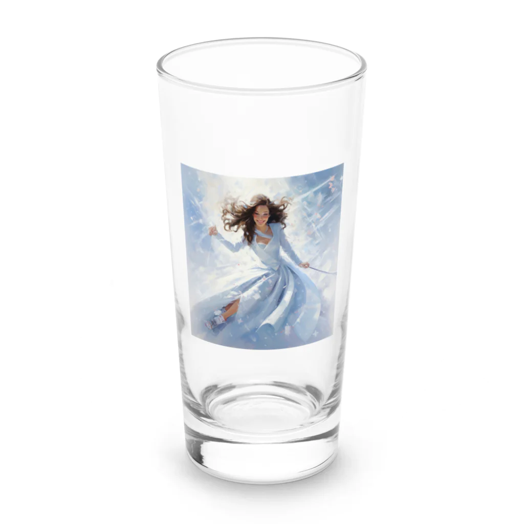 MistyStarkのプリンセススキー Long Sized Water Glass :front