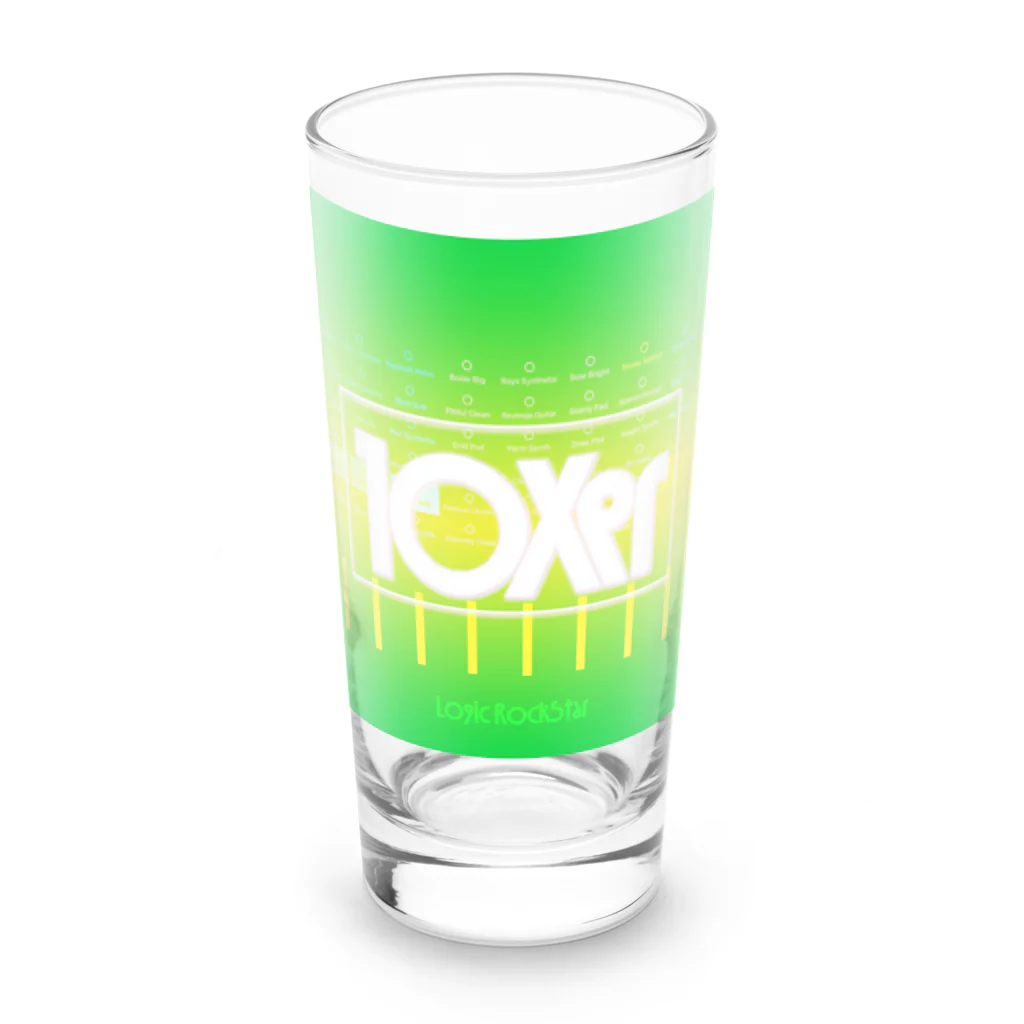 Logic RockStar の10Xer  Long Sized Water Glass :front