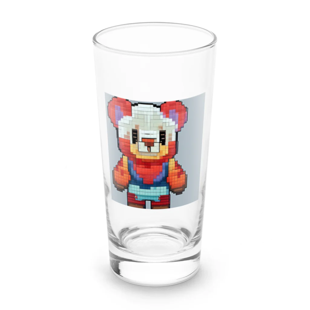 koba777のドット絵ワンゲニベスト Long Sized Water Glass :front