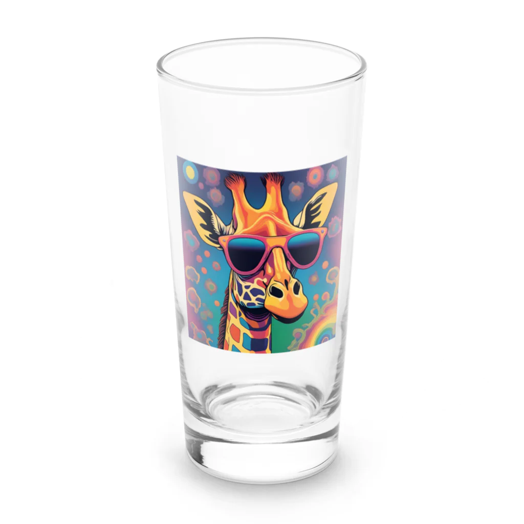 Anniversary TRIBEのパーリーキリン Long Sized Water Glass :front