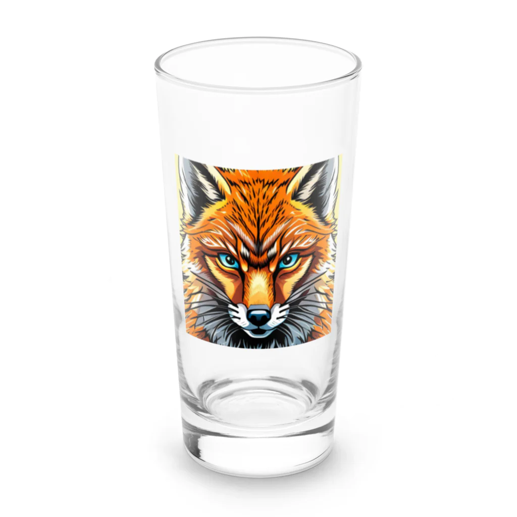 junji8000の狼 Long Sized Water Glass :front