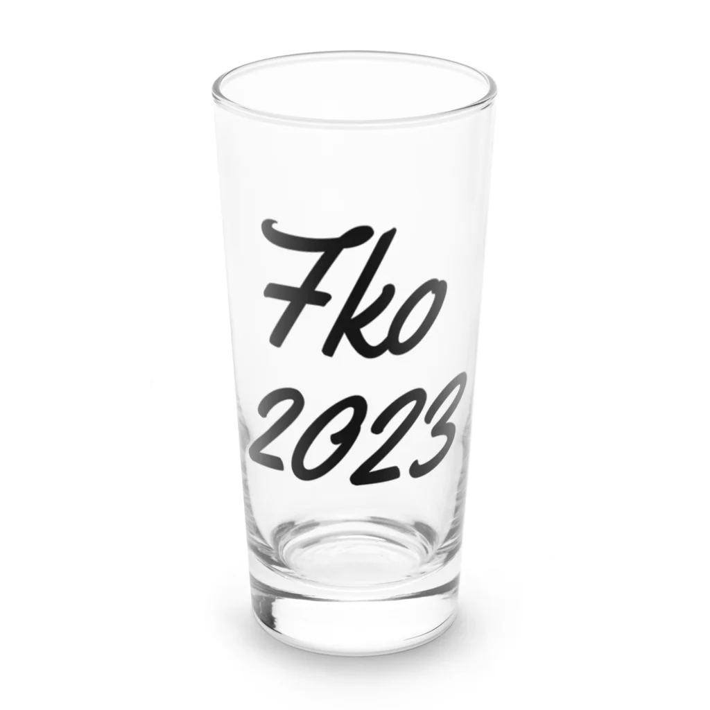 chaing2023のグロービス福岡校_2023期 Long Sized Water Glass :front