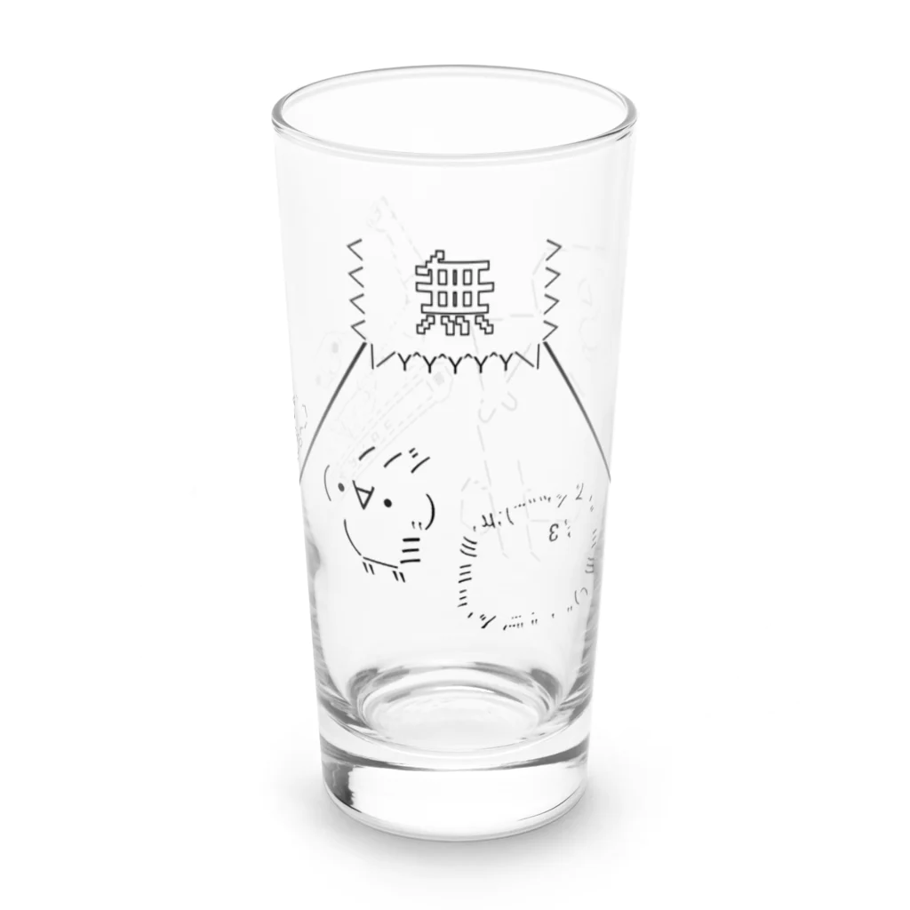 kammishoのやる夫（無） Long Sized Water Glass :front