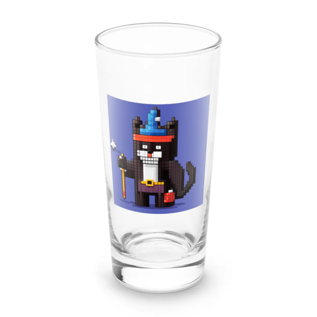 retrogameのretrogame5 Long Sized Water Glass :front