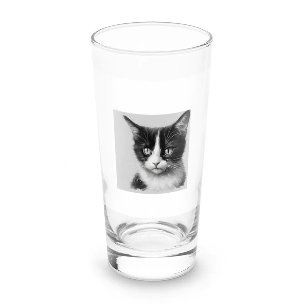 猫耳工房の猫耳工房 Long Sized Water Glass :front