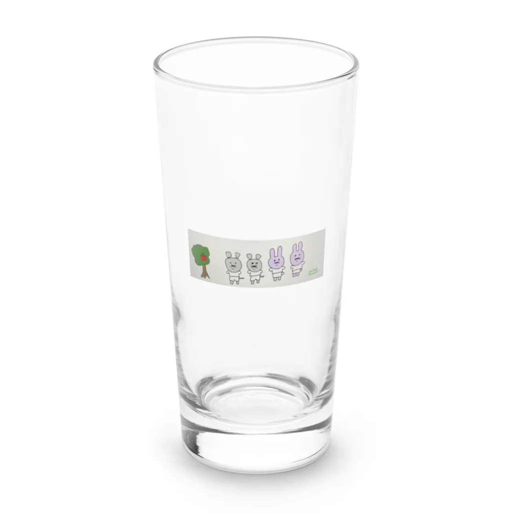 いるよ。のねずみとうざき。 Long Sized Water Glass :front